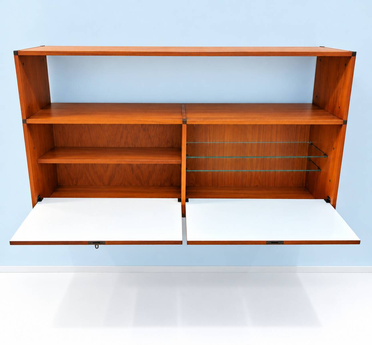 A.R.P. for Minvielle – Rare suspended buffet-bar with secretary, 19th century.