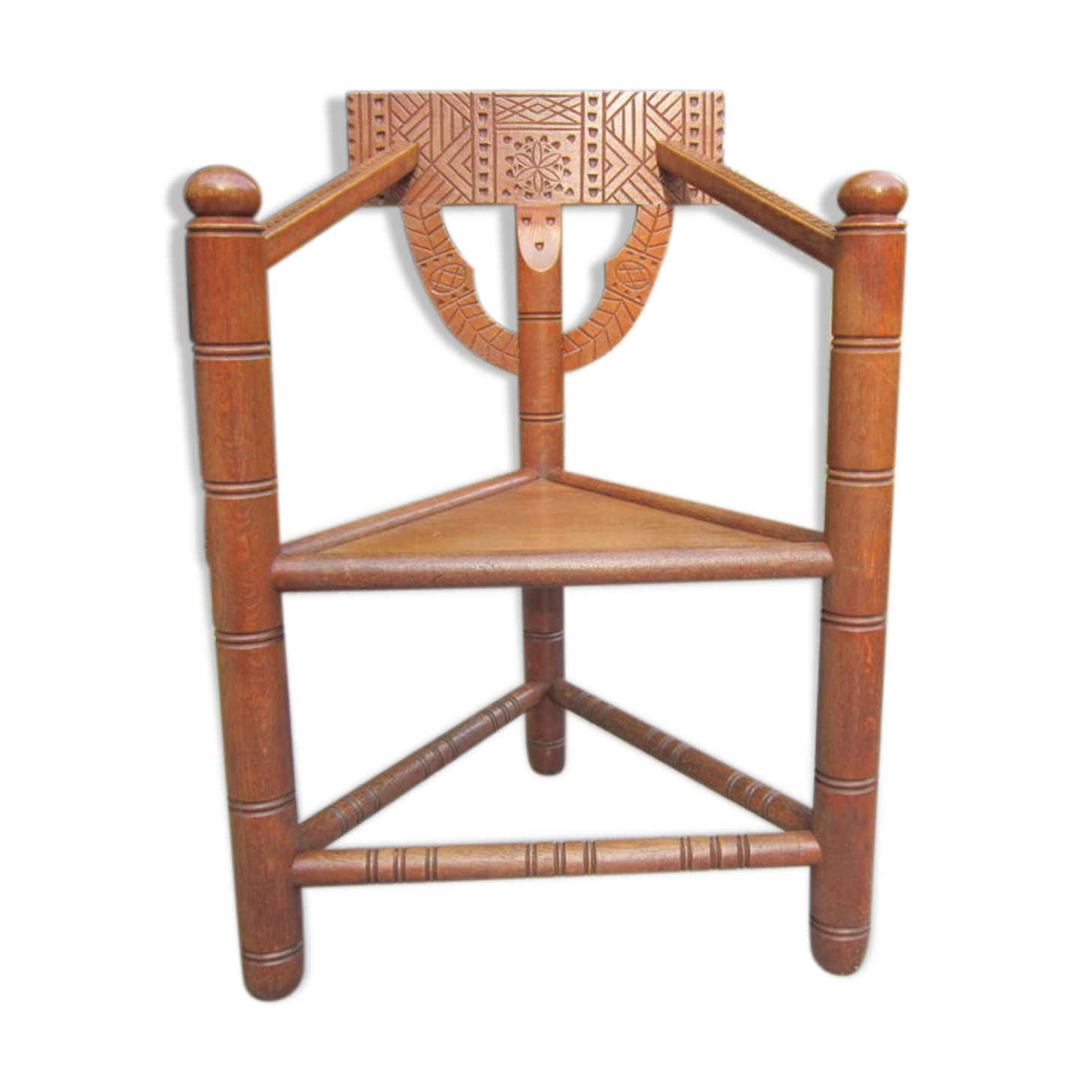 Armchair tripod oak movement Breton ar seiz vibrator