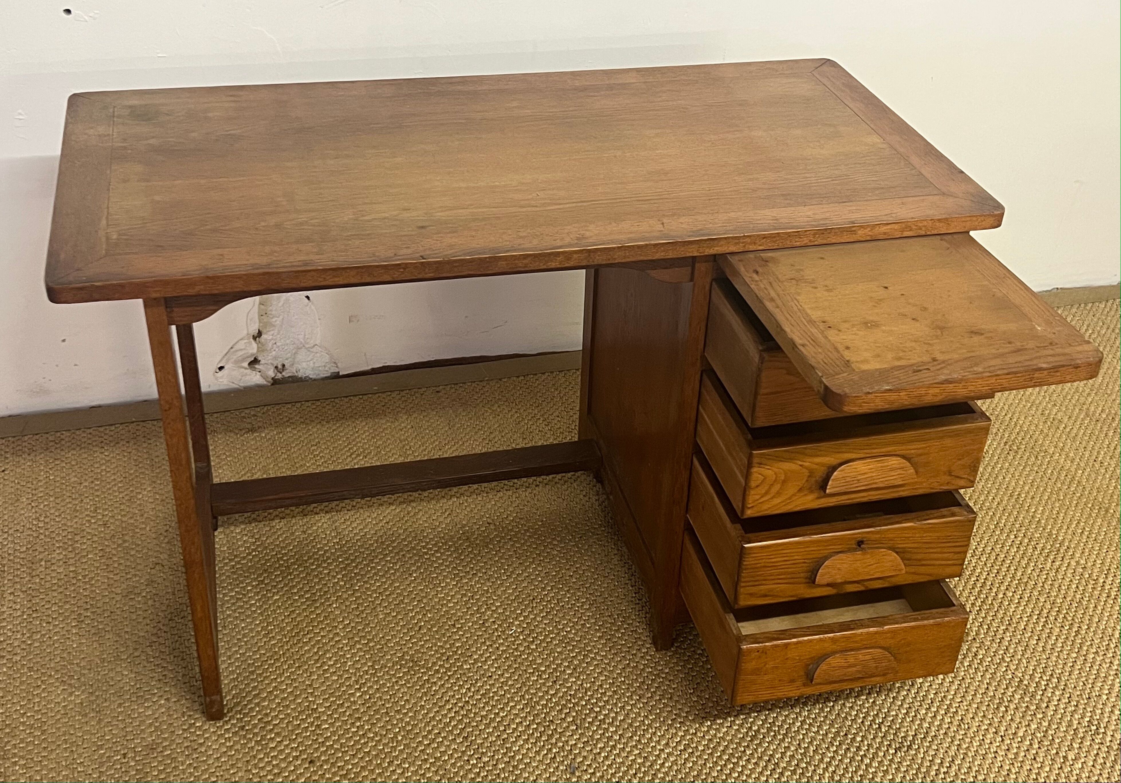 Vintage wooden desk