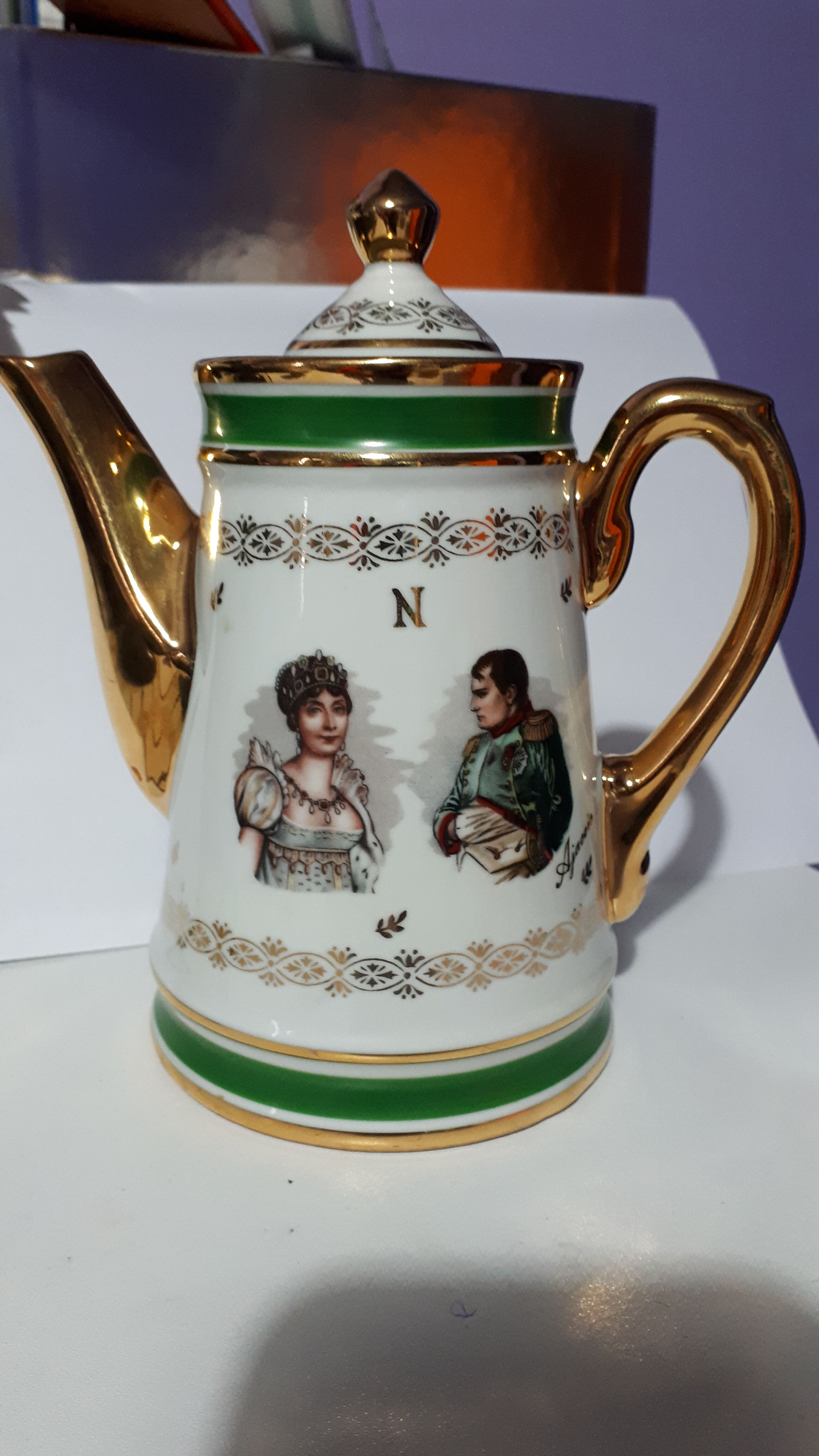 Napoleon porcelain coffee maker