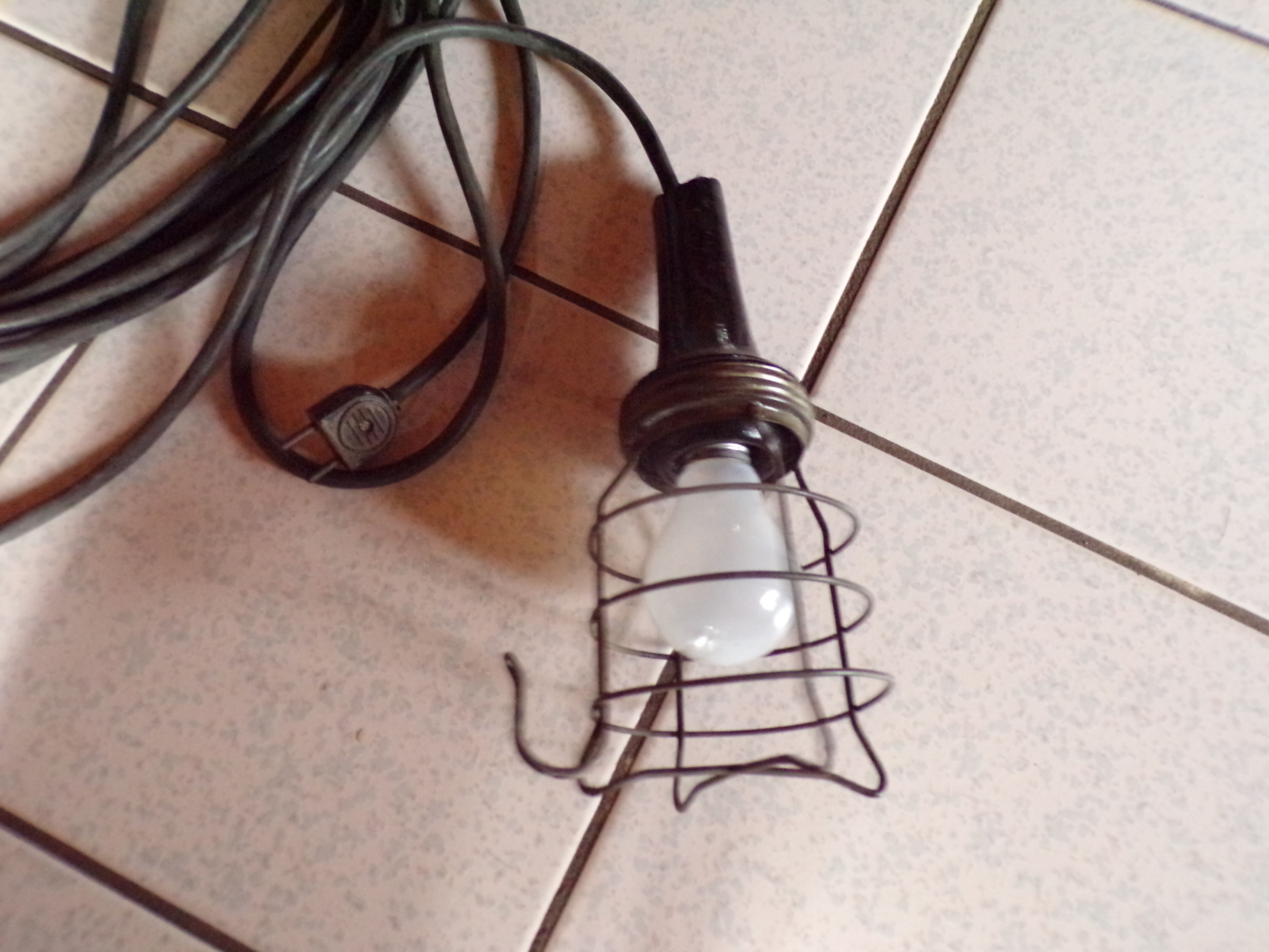 Workshop hanging lamp