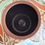 50s pottery vase numbered