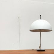 Mid-century minimalist dome table lamp