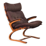 Mid-Century Lounge Chair by Elsa & Nordahl Solheim for Rybo Rykken, 1960s