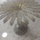 Italian daisy table 60s, 70'S design table Chelini Florence