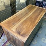 Empire walnut chest of drawers