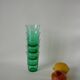 lot de 5 verres à eau en verre vert made in France années 70