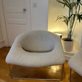 Pair of Cubic armchairs by Olivier Mourgue