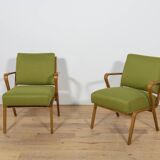 Armchairs by Selman Selmanagic for VEB Deutsche Werkstätten Hellerau.