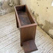 Jardinière années 50 palissandre constructiviste