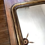 Antique Louis-Philippe gilded mirror “Apoline”