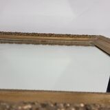 Gilded wooden mirror Napoleon III