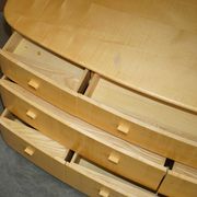 Sublime Buffet in Satin Birch by Baxter & Lee, Oak, Art Deco