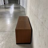 Rare vintage two-tone ARP Guariche Minvielle sideboard display case from the 60s