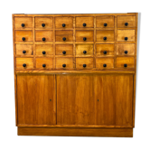 Classeur avec plateau rétractable vintage de 60'