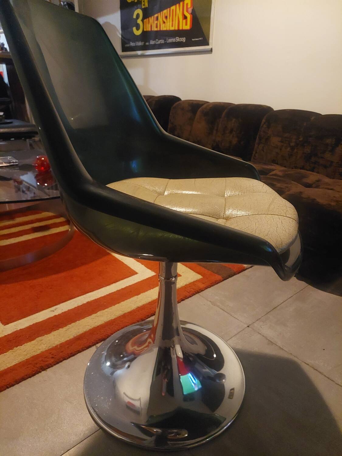 Roche Bobois swivel chair