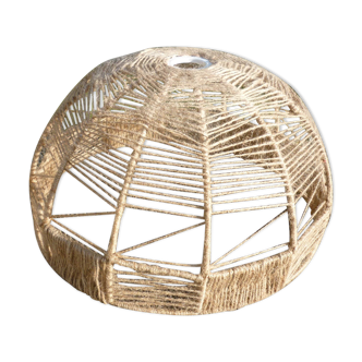 Jute-wire lampshade