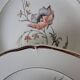 Dessert plates model Saverne by St Amand. 1950s-60s.