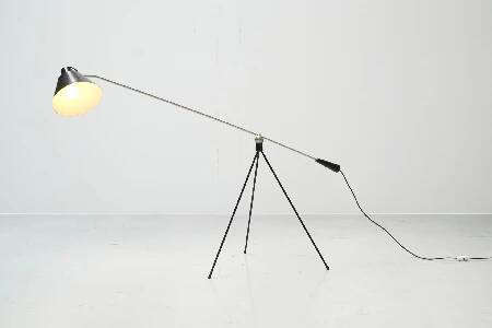 Henk Fillekes, Magneto Floor Lamp for Artiforte