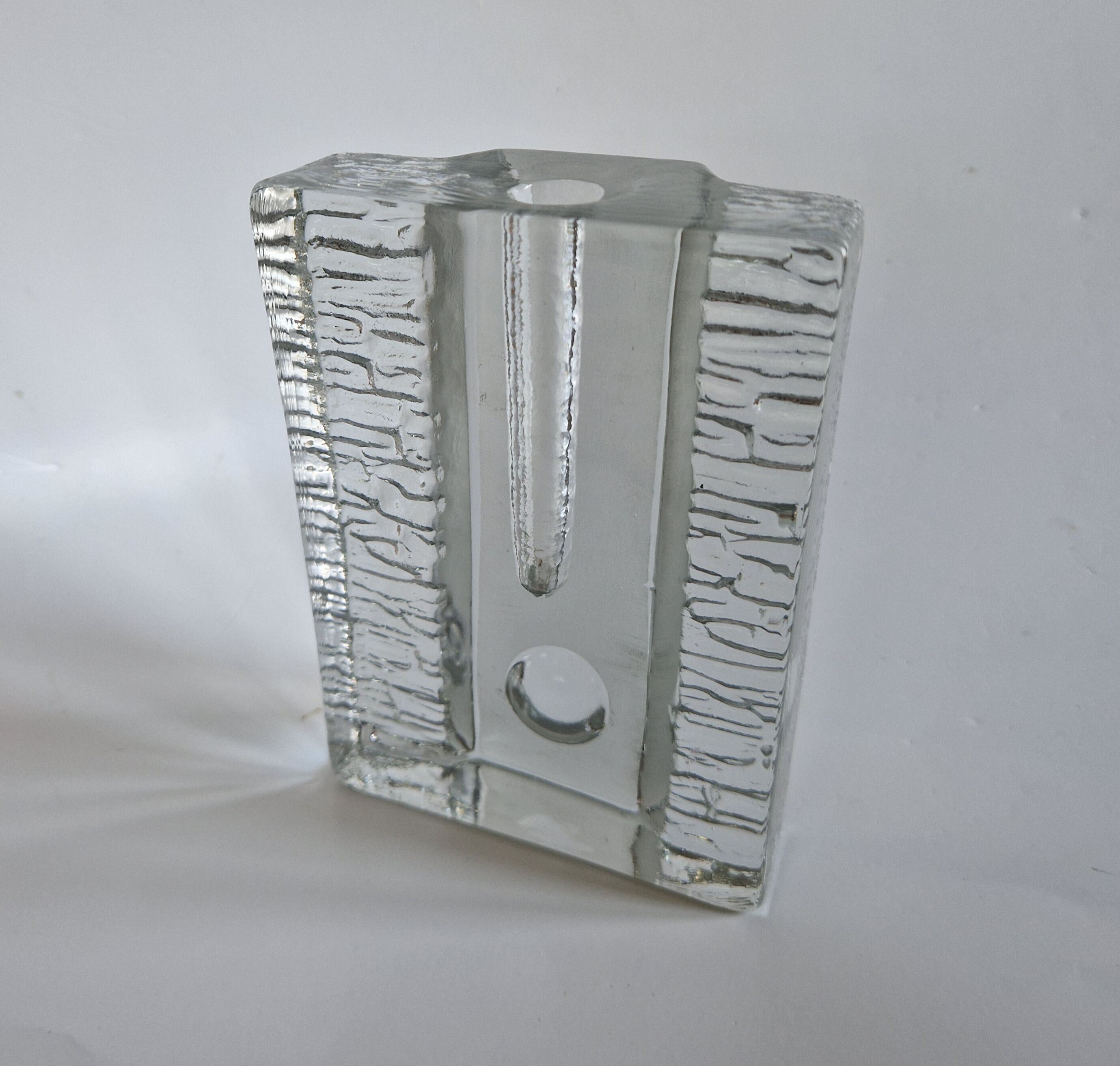 Walther Glass soliflore vase 1970