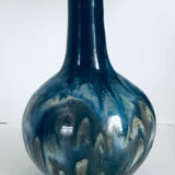 Art Deco vase in salt-glazed stoneware by Labrec by Labrut & Recullé