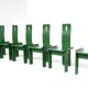 Set of 6 Green Diago Chairs by Edoardo Landi for Nikol, 1970s