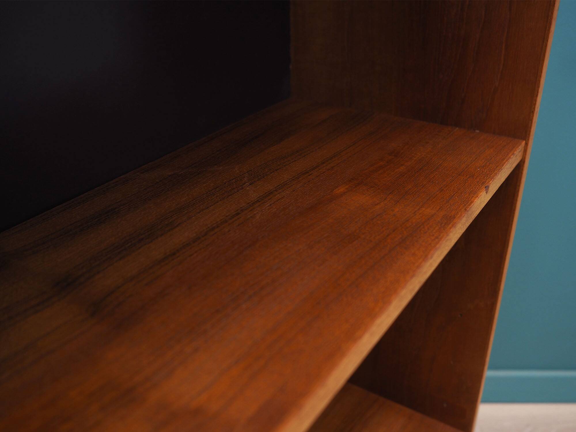 Teak bookcase, Danish design, 1970s, production: Denmark