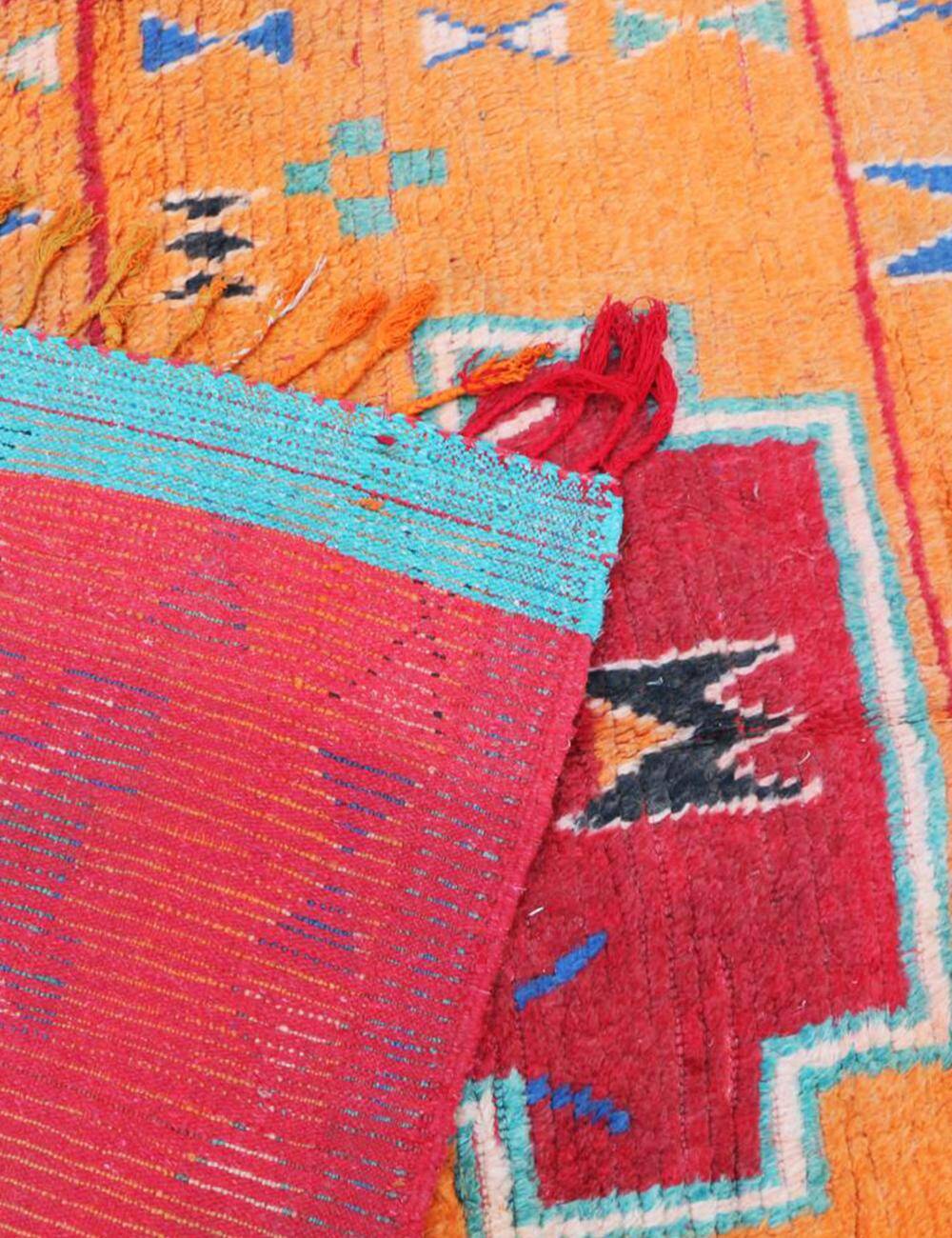 Berber Orange Carpet - 330 x 168 cm