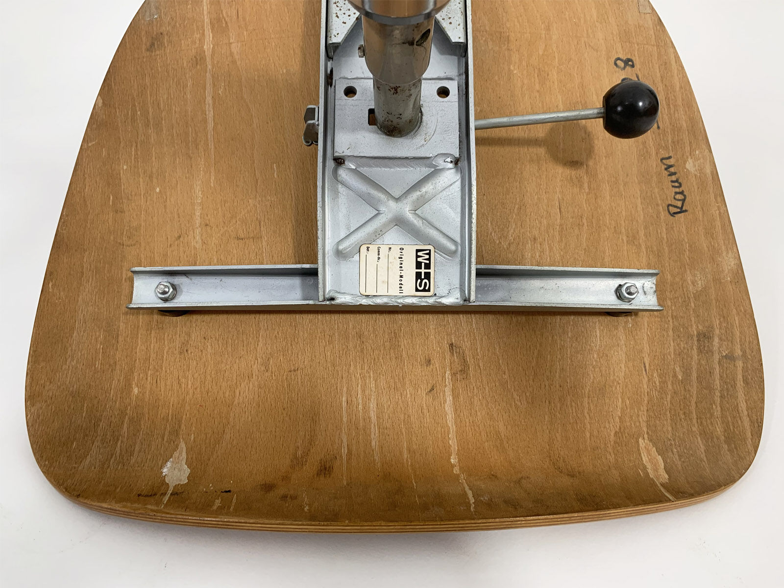 Vintage egon eiermann desk chair for wilde & spieth, 1960s