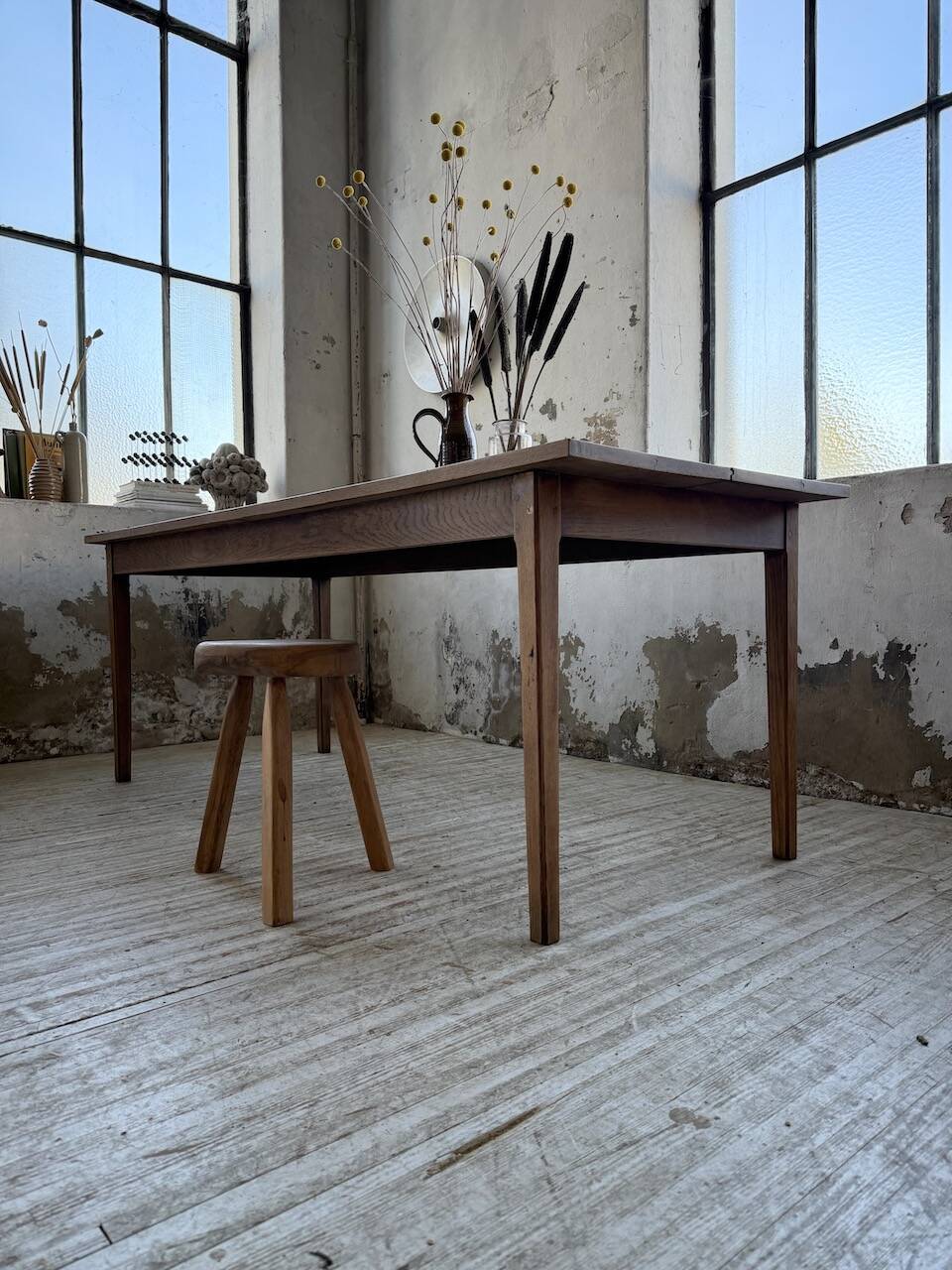 Oak farmhouse table 200cm