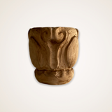 Vase en bois