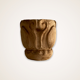 Wooden vase