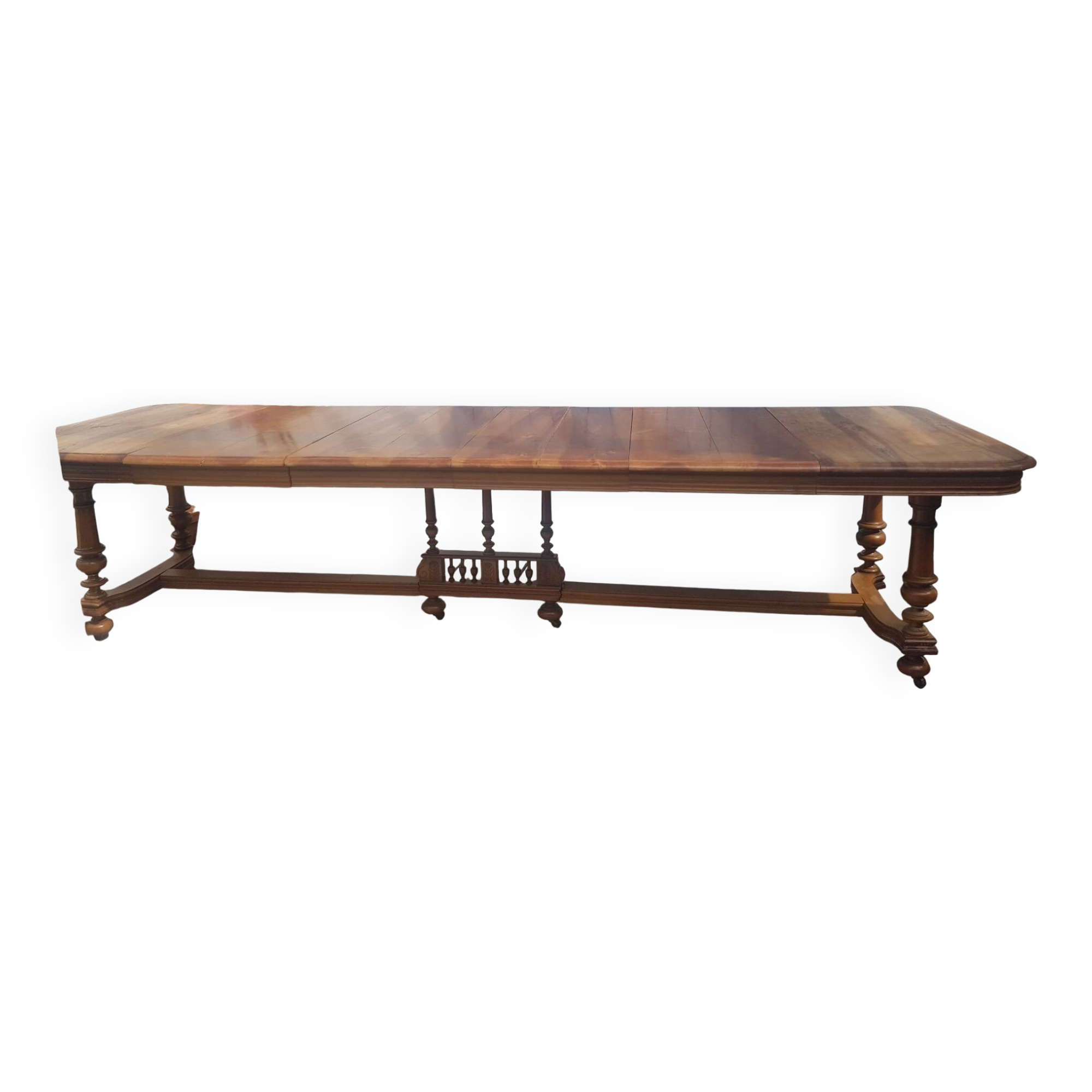 Very large solid wood table
