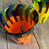 Verres  Murano/gobelets
