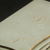 Vintage pair of 20th century Venetian Baroque style nightstands in painted wood