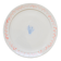Assiette coquillage artisanale rouge