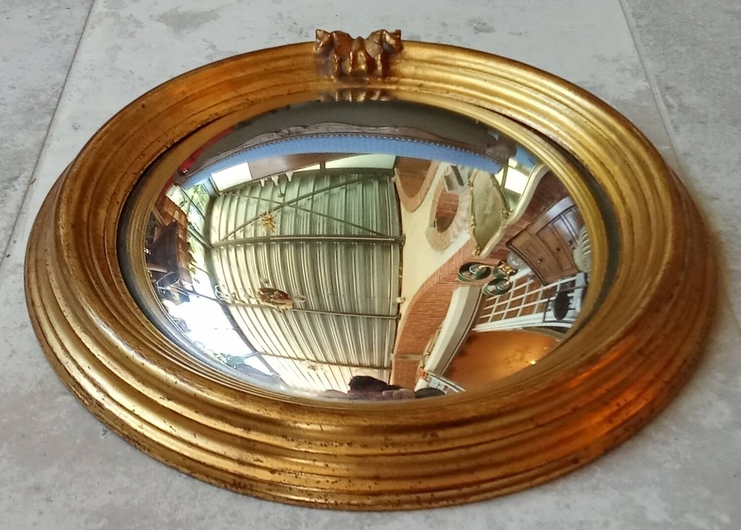 Old witch's eye mirror