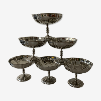 Set of 6 dessert cups