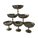 Set of 6 dessert cups