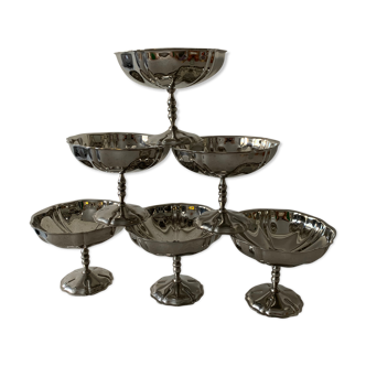 Set of 6 dessert cups