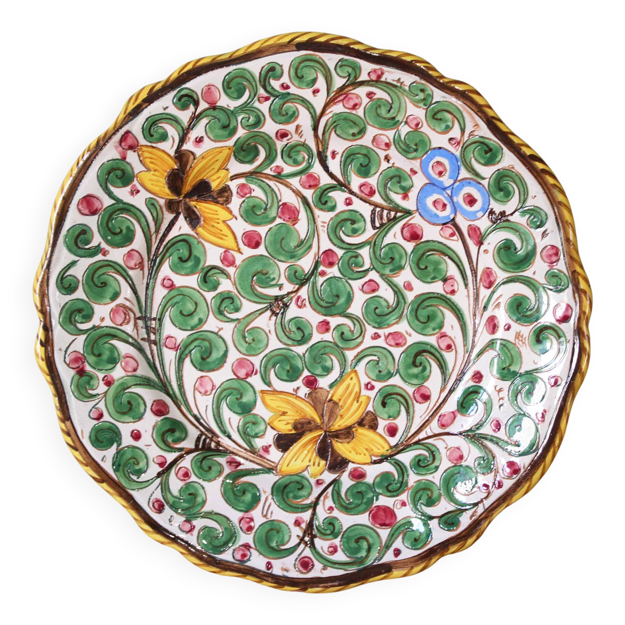 Decorative plate Deruta