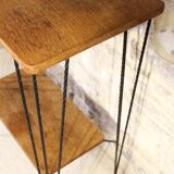 Wrought iron rolling trolley from the 60s