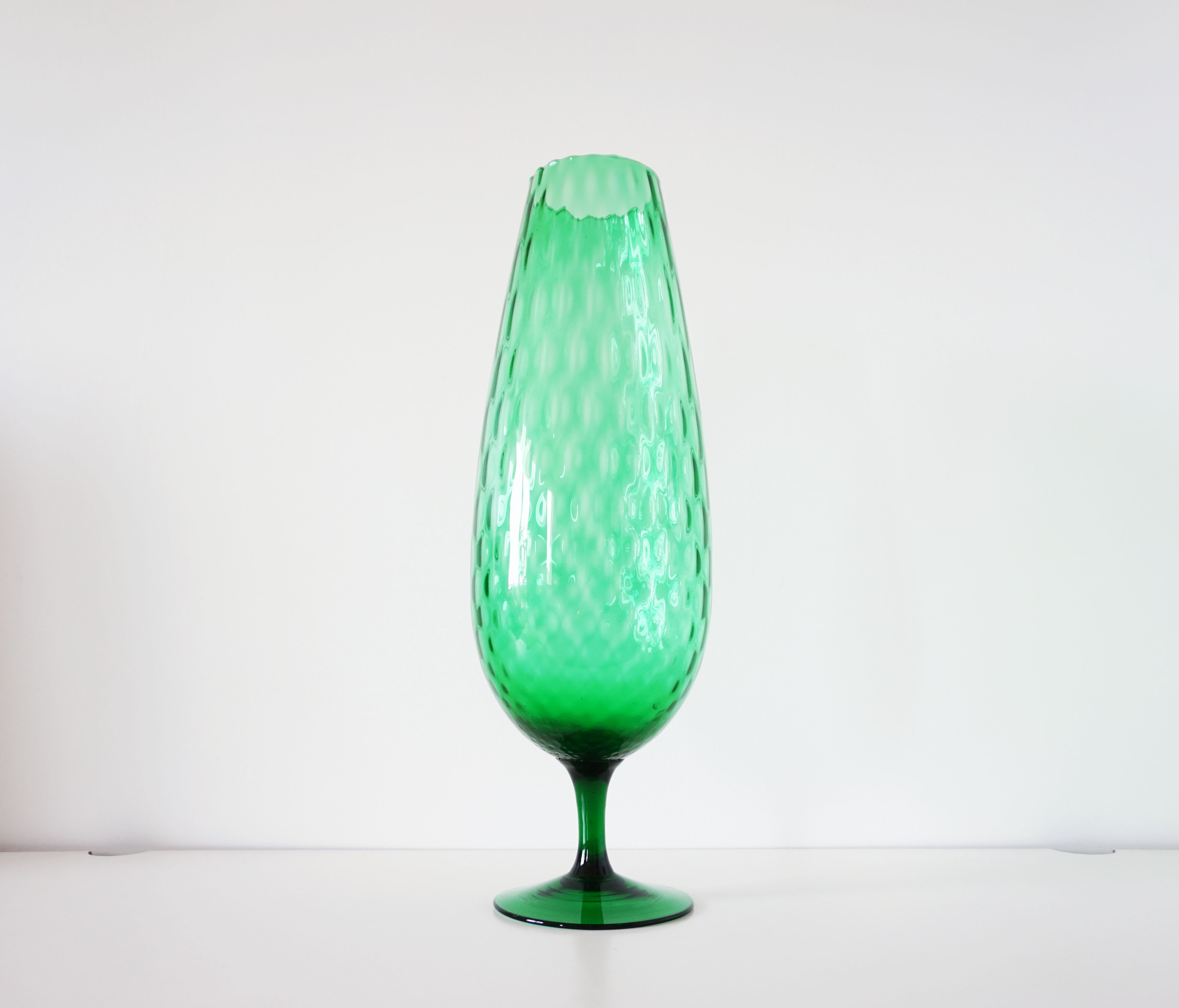 Green Empoli Italian Vase