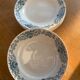 6 flat plates model shell longchamp iron earth art deco