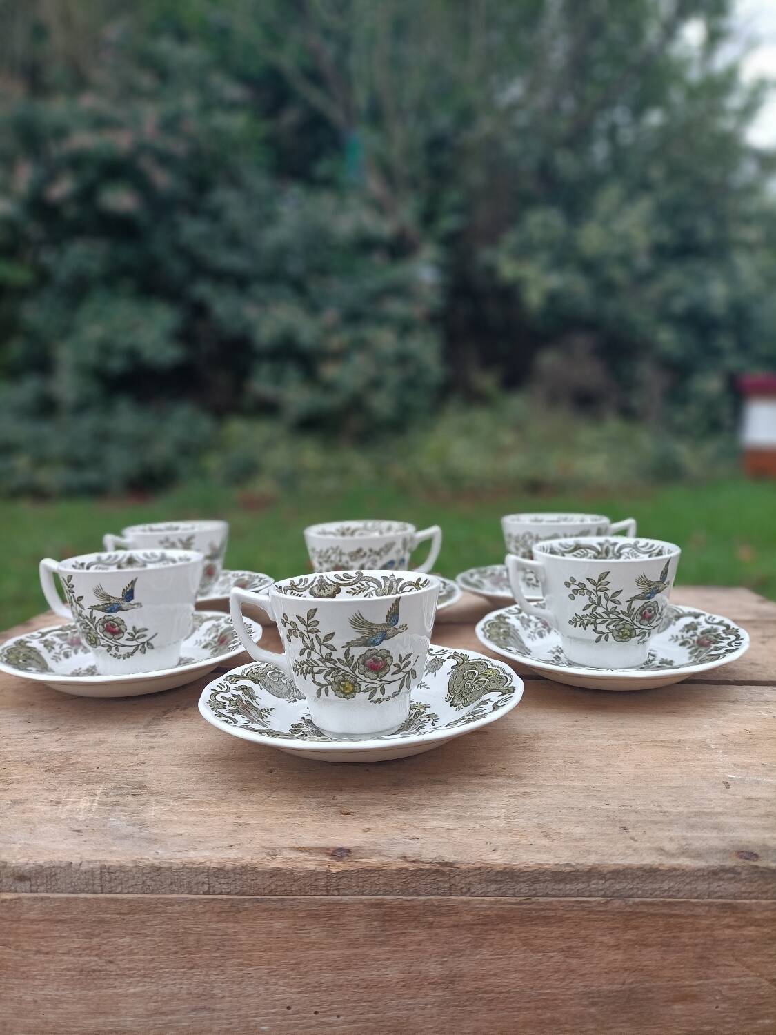 Ensemble de Tasses à Café ~ England