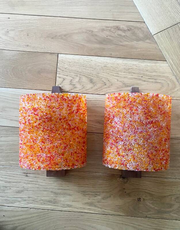 Pair of 50's wall lights