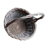 Panier en osier tressé vannerie artisanale