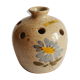 Vase pique fleurs en terre cuite - vintage