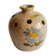 Vase pique fleurs en terre cuite - vintage