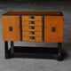 Art Deco Amsterdam School cabinet, The Netherlands 1930s